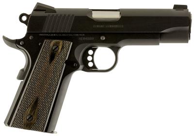 Commander Combat 45 ACP 4.25in 8+1 Black Pistol - Manual & Grip Safety