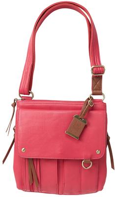CROSS BODY PINK LEATHER