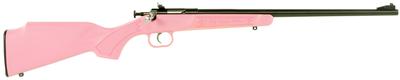 Youth 22 LR 1rd 16.12` Blued Barrel & Receiver Pink Synthetic Stock