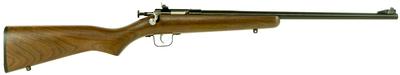 Youth 22 LR 1rd 16.12` Blued Barrel & Receiver Walnut Stock