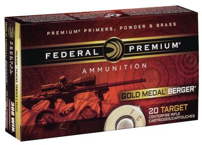 6.5 CREEDMOOR 130GR GOLD MEDAL BERGER 20