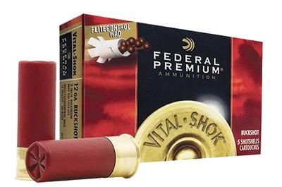  Vital Shok 12ga 3 `` Coprplt 12pellet # 00 Buck