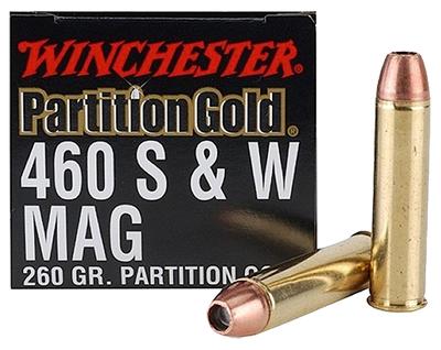 460 S+W 260GR PARTION GOLD 20rds