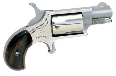 22LR Mini Revolver 22LR 1.13in 5 Shot Stainless Revolver