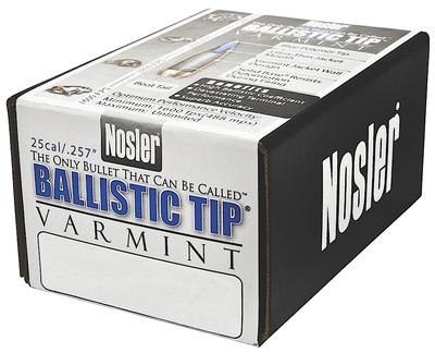  25cal Bullet 85gr Spitzer Ballistic Tip