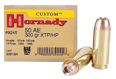 50 AE 300 GR XTP HP 20 RD