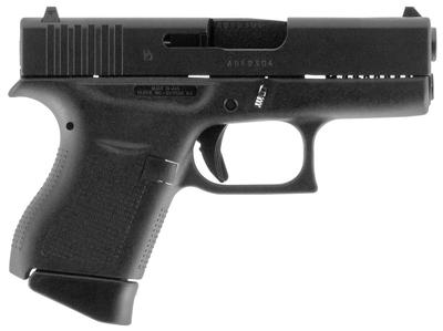 G43 9mm 3.41in 6+1 Black Semi Auto Pistol