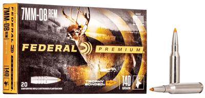 7mm-08 Rem 140GR TB Vital-Shok 20RD