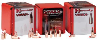  22cal Bullets 50gr V- Max 250ct