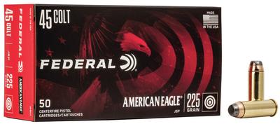  45 Colt 225gr Jsp American Eagle 50rds