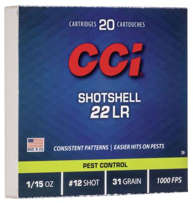 SHOTSHELL 22LRSS #12 31GR 20RND