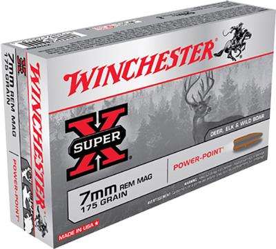  7mm Rem Mag 175gr Pp Super- X 20rd