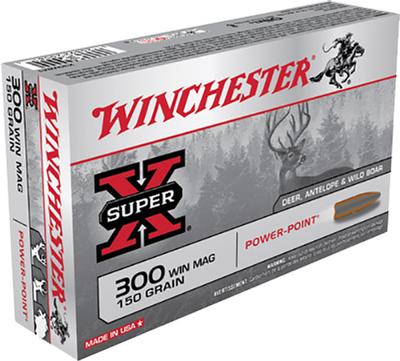 300WIN MAG 150GR PP SUPER-X 20RD