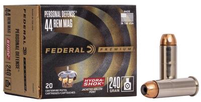 44 MAG 240GR JHP HYDRA-SHOK 20rds