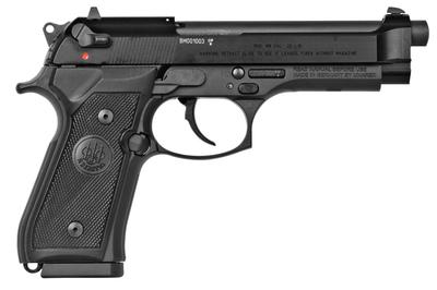 M9-22 22LR 5.30in 15+1 Black Semi Auto Pistol - Manual Safety
