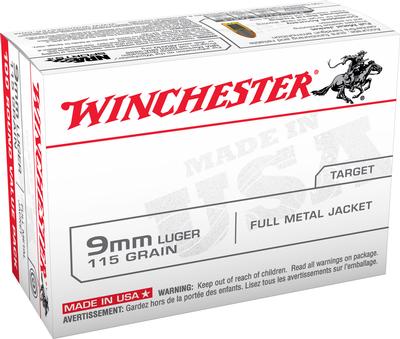  9mm 115 Gr Fmj Usa 100rds