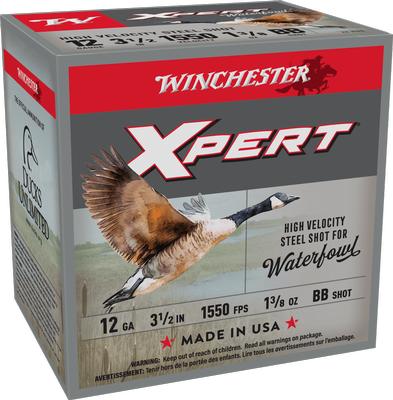12GA 3-1/2in 1-3/8oz BB High Velocity Steel Expert 25RD