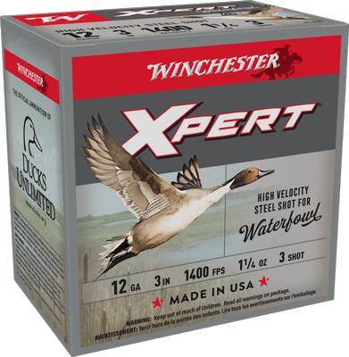 12GA 3in 1-1/4oz 3 Shot High Velocity Steel Xpert HV 25RD