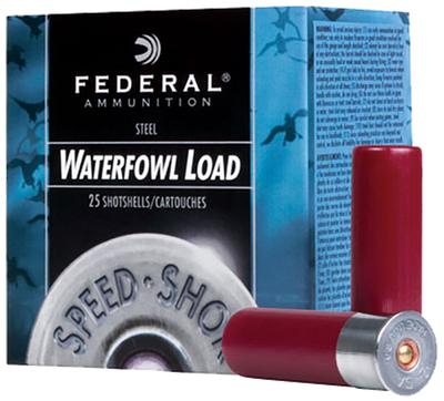 12GA 3` 1 1/8 OZ 2 SHOT SPEED-SHOK WATERFOWL 25 PER BOX