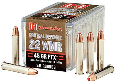 CRITICAL DEFENSE 22WINMAG FTX 45GR 50RND