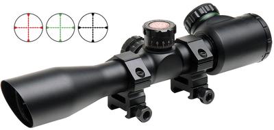 4X32 TACTICAL IR W/RINGS BLACK