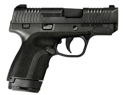 Honor Guard 9mm 3.2in 7+1 Black Semi Auto Pistol - Manual Safety