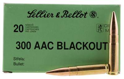 300 AAC BLK SUBSONIC 200GR FMJ20RD