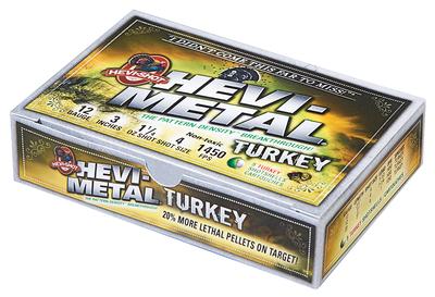 12Ga 3.50` 1 1/2 oz 1450fps 4,5 Shot Hevi-Metal Turkey 5 Bx