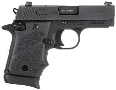 P938 BRG Micro-Compact 9mm 7+1 3` Black Carbon Steel Barrel