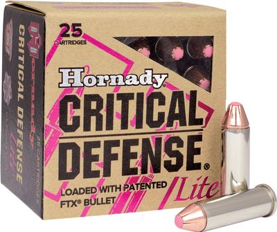 38 SPL 90 GR FTX CRITICAL DEFENSE 25rds