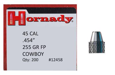 45CAL BULLETS  255GR FP LEAD COWBOY