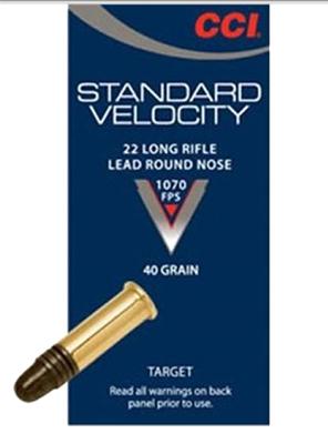  22 Lr 40 Gr Lrn Std Vel 50 Rd