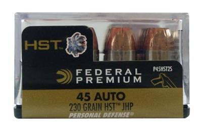  45 Acp 230gr Hst Jhp 20rds