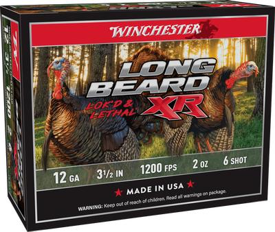 12GA 3-1/2in 2oz 6 Shot Long Beard XR 5RD