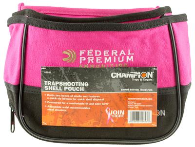 SG SHELL POUCH DBL PINK