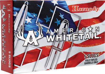  12ga 2.75 ` 1 Oz/325 Gr 1825 Fps Interlock Slug Shot American Whitetail 5 Bx