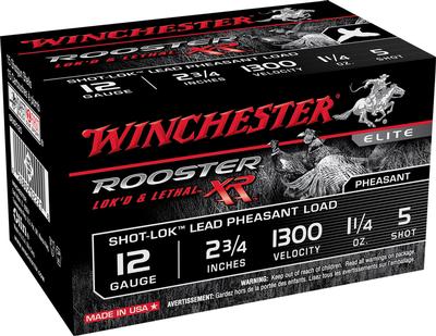  12ga 2.75 ` 1 1/4 Oz 5 Shot 1300 Fps Rooster Xr 15 Rds