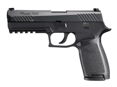  P320 Full Size 9mm 17 + 1 4.70 ` Black Carbon Steel Barrel