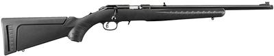 American Rimfire 17 HMR 18in 9+1 Black Bolt Action Rifle - Threaded