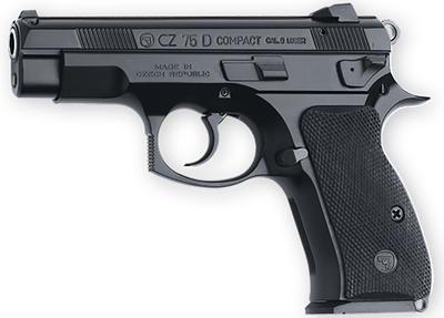 CZ 75 D PCR COMPACT 9MM LUGER 14+1 3.75`