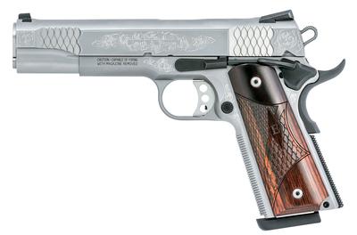  Sw1911 Machine Engraved, 5in, 45acp