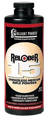  Reloder15 Rifle Powder Reloder 15 Rifle Multi- Caliber Medium Rifle 1 Lb