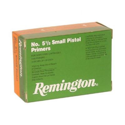 SMALL PISTOL PRIMERS #5-1/2 1000CT