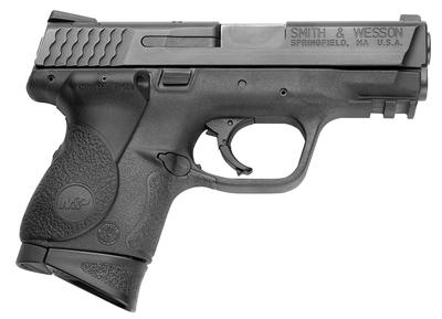 M&PC Integrated Laser 9mm 3.50in 12+1 Black Pistol - Manual Safety