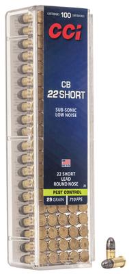 22SHORT 29GR Lead Round Nose CB 100RD