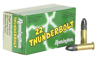 22LR 40GR Round Nose Thunderbolt 50RD