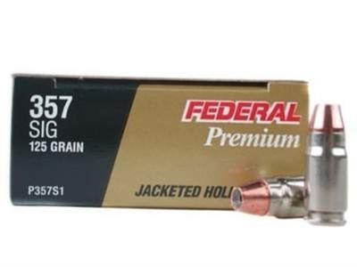 357SIG 125GR JHP PERSONAL DEFENSE 50rds