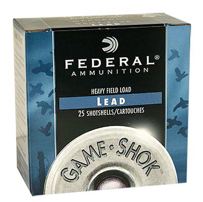  12ga 2.75 ` 1 Oz 6 Shot Game- Shok Upland 25 Per Box