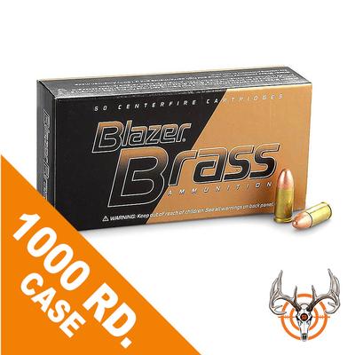 40 S&W 180GR FMJ Blazer Brass 1000RD