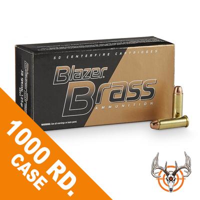 38SPL 125GR FMJ Blazer Brass 1000RD